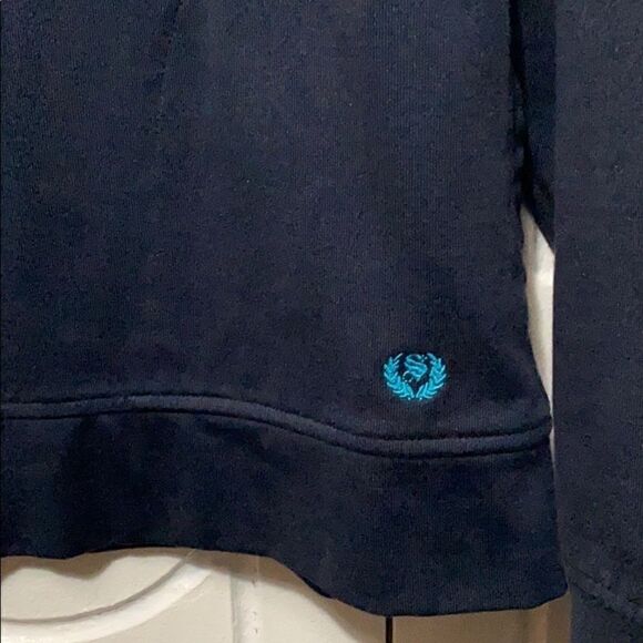 Silverwear New York Navy zippered sweater Large - Picture 7 of 11